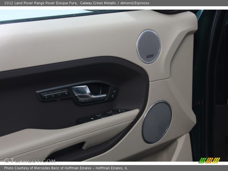 Galway Green Metallic / Almond/Espresso 2012 Land Rover Range Rover Evoque Pure