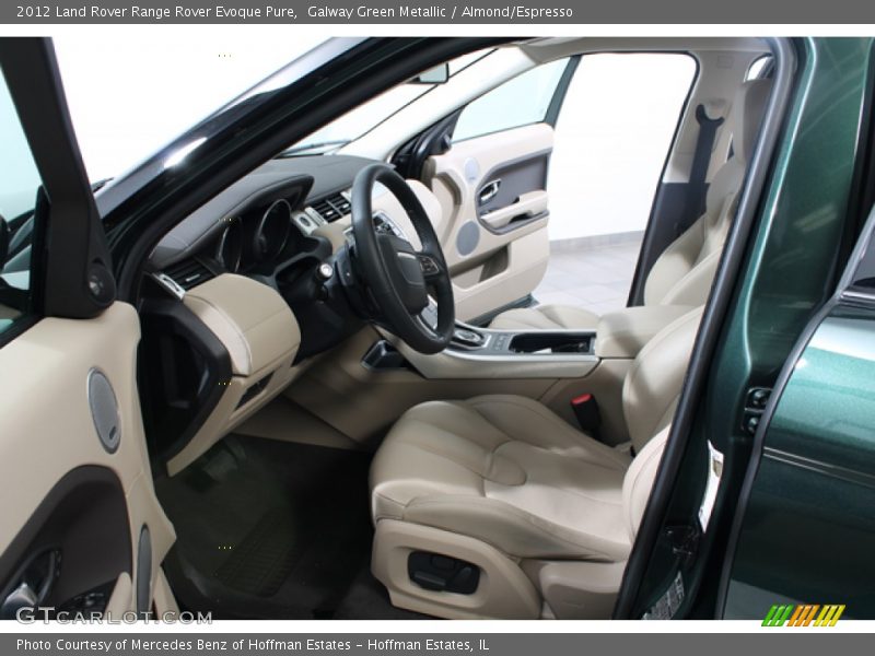 Galway Green Metallic / Almond/Espresso 2012 Land Rover Range Rover Evoque Pure