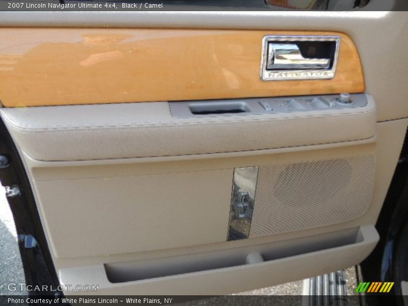 Black / Camel 2007 Lincoln Navigator Ultimate 4x4