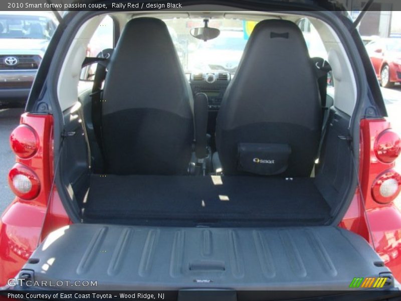 Rally Red / design Black 2010 Smart fortwo passion coupe