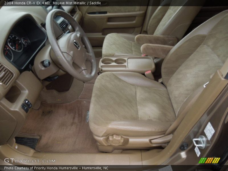 Front Seat of 2004 CR-V EX 4WD