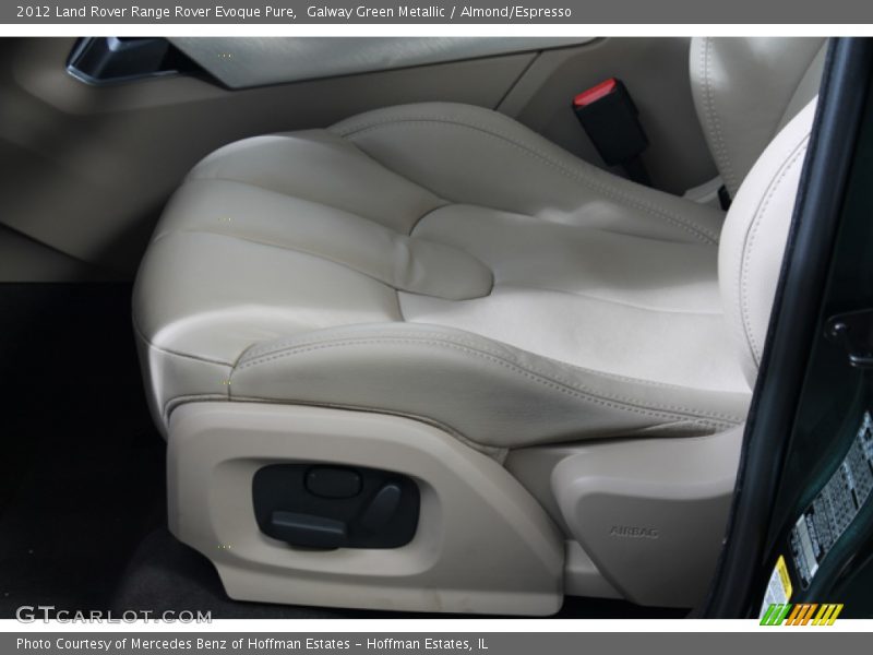 Galway Green Metallic / Almond/Espresso 2012 Land Rover Range Rover Evoque Pure