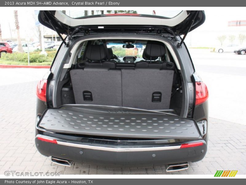 Crystal Black Pearl / Ebony 2013 Acura MDX SH-AWD Advance