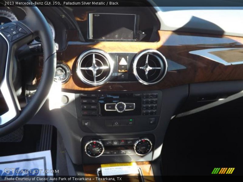 Palladium Silver Metallic / Black 2013 Mercedes-Benz GLK 350