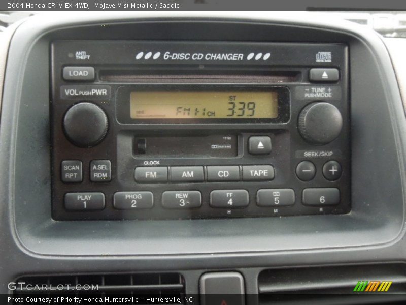 Audio System of 2004 CR-V EX 4WD