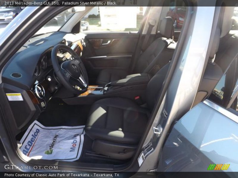 Palladium Silver Metallic / Black 2013 Mercedes-Benz GLK 350