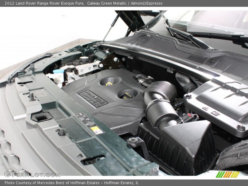 Galway Green Metallic / Almond/Espresso 2012 Land Rover Range Rover Evoque Pure