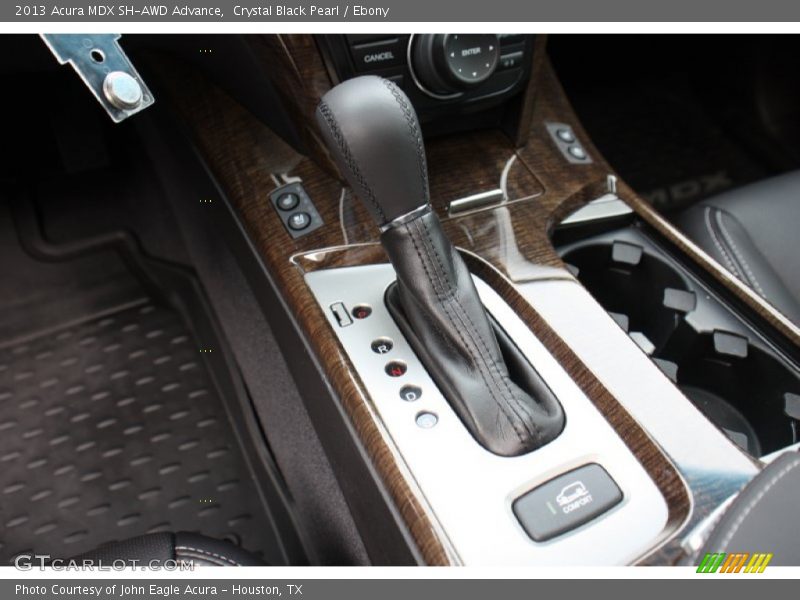 Crystal Black Pearl / Ebony 2013 Acura MDX SH-AWD Advance