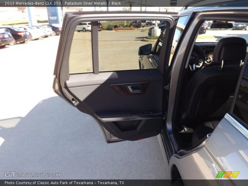 Palladium Silver Metallic / Black 2013 Mercedes-Benz GLK 350