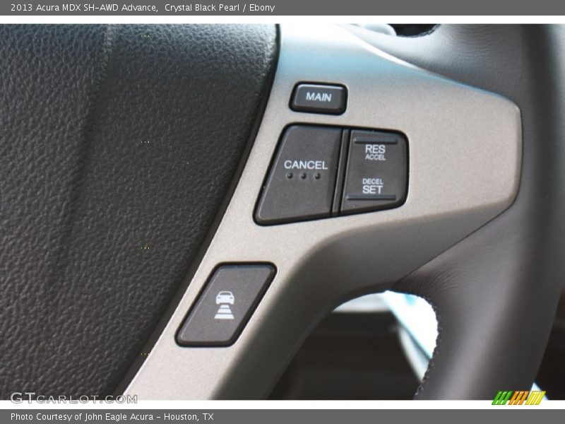 Crystal Black Pearl / Ebony 2013 Acura MDX SH-AWD Advance