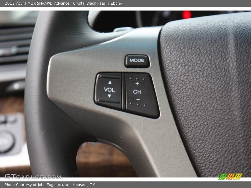 Crystal Black Pearl / Ebony 2013 Acura MDX SH-AWD Advance
