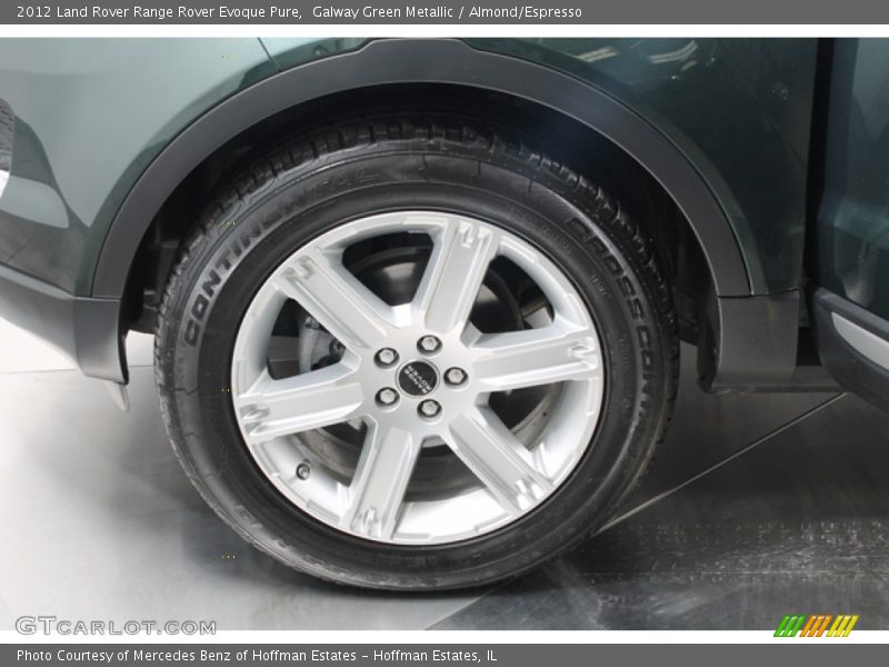 Galway Green Metallic / Almond/Espresso 2012 Land Rover Range Rover Evoque Pure