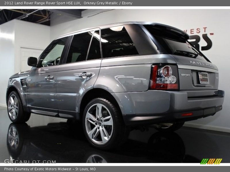 Orkney Grey Metallic / Ebony 2012 Land Rover Range Rover Sport HSE LUX