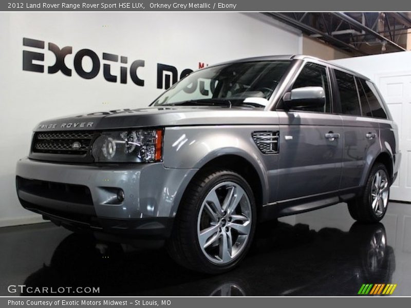 Orkney Grey Metallic / Ebony 2012 Land Rover Range Rover Sport HSE LUX