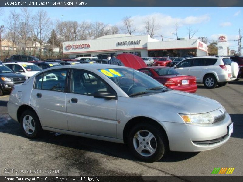 Silver Nickel / Grey 2004 Saturn ION 1 Sedan