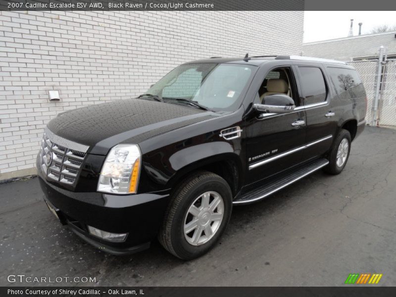 Front 3/4 View of 2007 Escalade ESV AWD