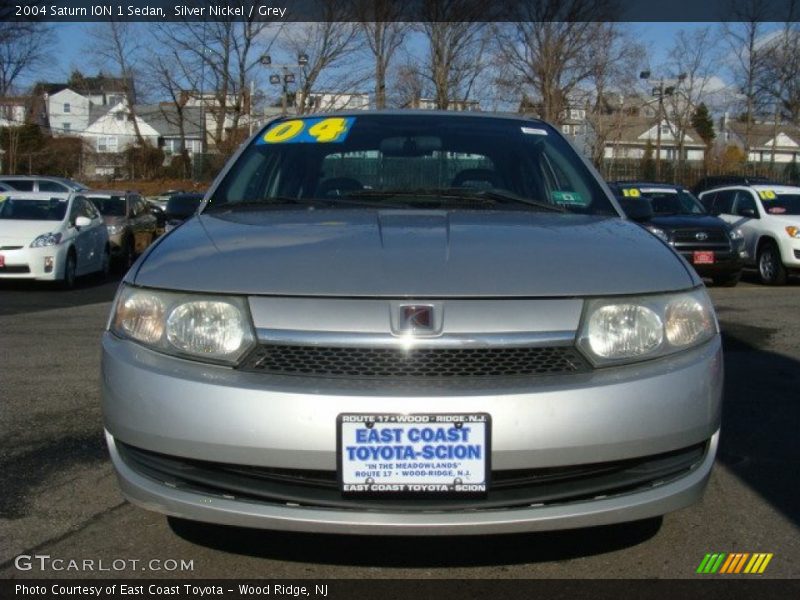 Silver Nickel / Grey 2004 Saturn ION 1 Sedan