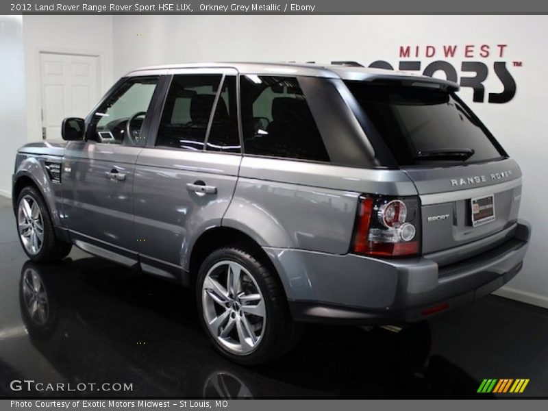 Orkney Grey Metallic / Ebony 2012 Land Rover Range Rover Sport HSE LUX