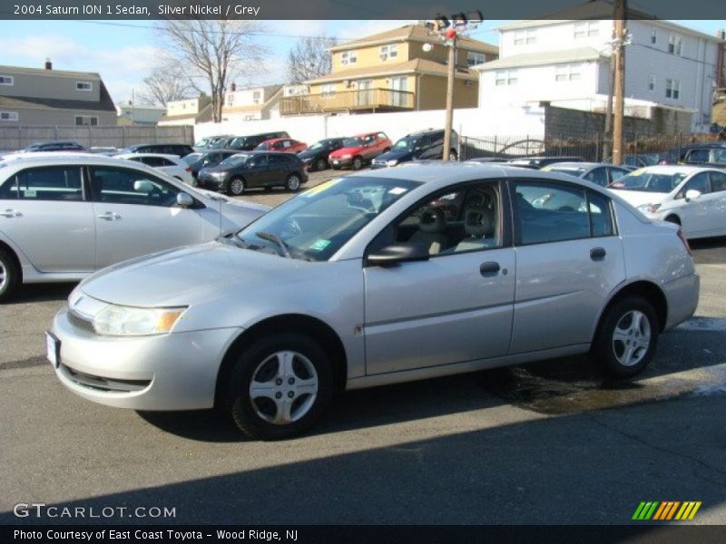 Silver Nickel / Grey 2004 Saturn ION 1 Sedan