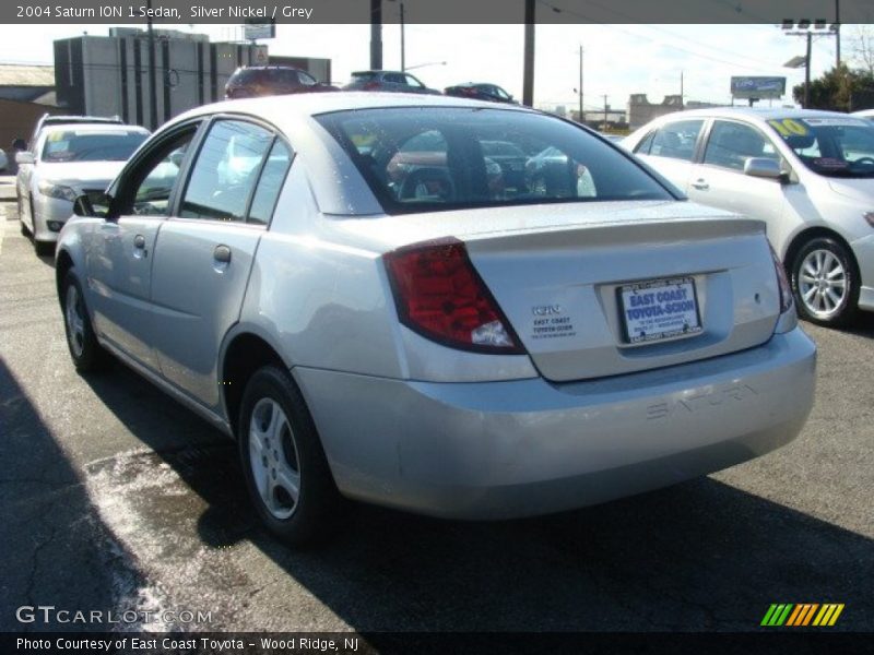 Silver Nickel / Grey 2004 Saturn ION 1 Sedan