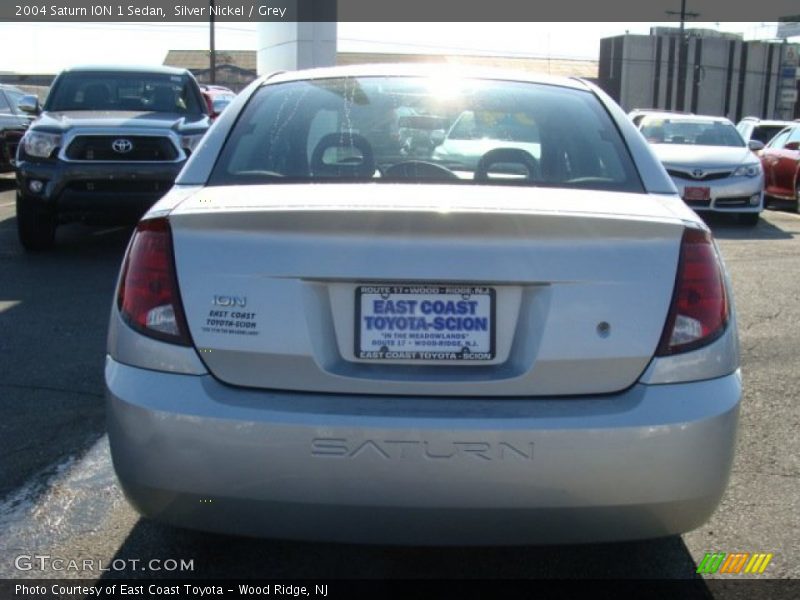 Silver Nickel / Grey 2004 Saturn ION 1 Sedan