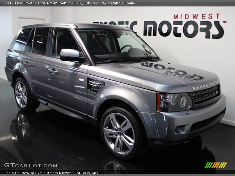 Orkney Grey Metallic / Ebony 2012 Land Rover Range Rover Sport HSE LUX