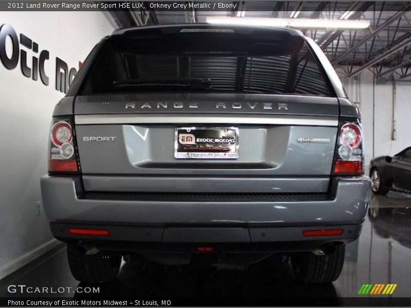 Orkney Grey Metallic / Ebony 2012 Land Rover Range Rover Sport HSE LUX