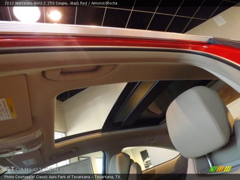 Mars Red / Almond/Mocha 2013 Mercedes-Benz C 250 Coupe