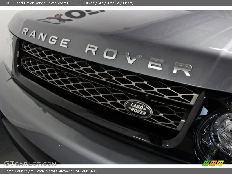 Orkney Grey Metallic / Ebony 2012 Land Rover Range Rover Sport HSE LUX