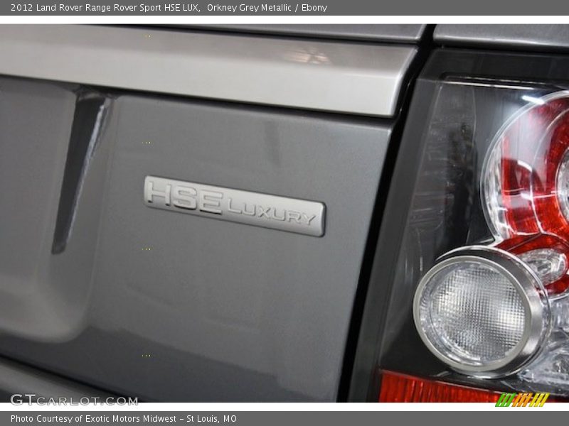 HSE Luxury - 2012 Land Rover Range Rover Sport HSE LUX