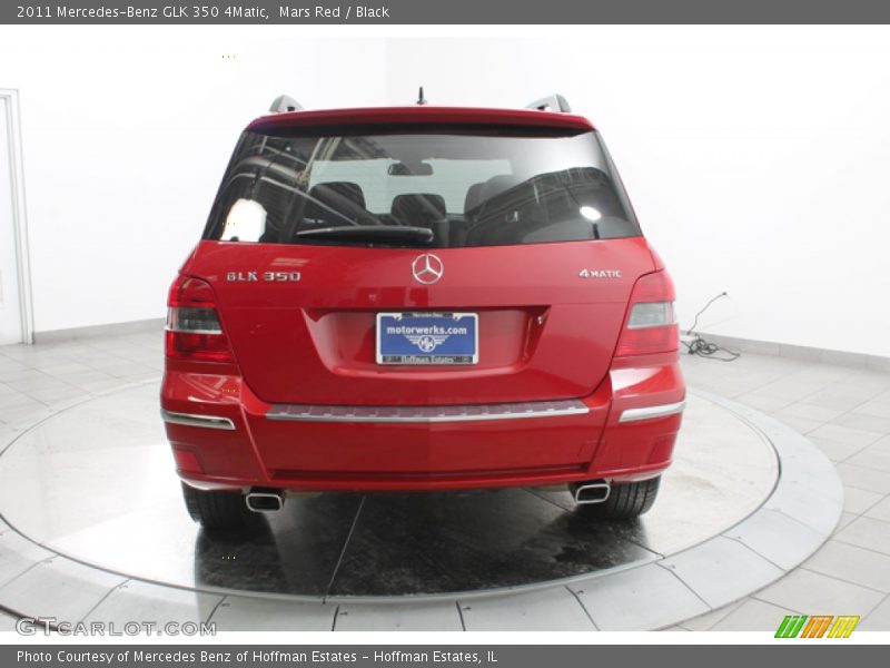 Mars Red / Black 2011 Mercedes-Benz GLK 350 4Matic