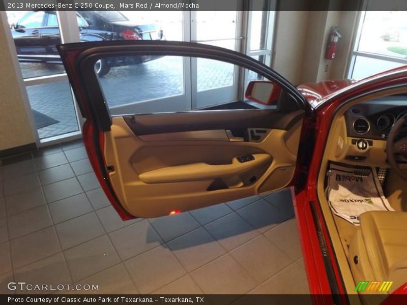 Mars Red / Almond/Mocha 2013 Mercedes-Benz C 250 Coupe