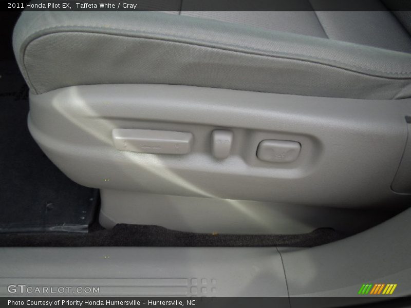 Taffeta White / Gray 2011 Honda Pilot EX