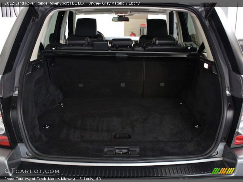  2012 Range Rover Sport HSE LUX Trunk