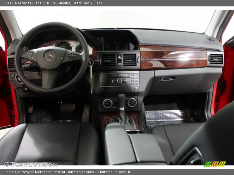 Mars Red / Black 2011 Mercedes-Benz GLK 350 4Matic