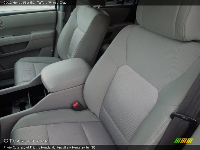 Taffeta White / Gray 2011 Honda Pilot EX