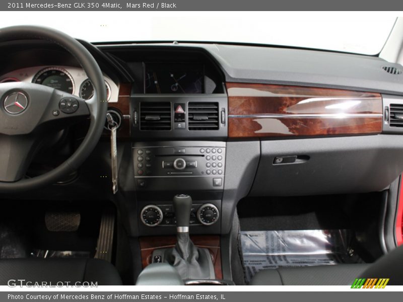 Mars Red / Black 2011 Mercedes-Benz GLK 350 4Matic