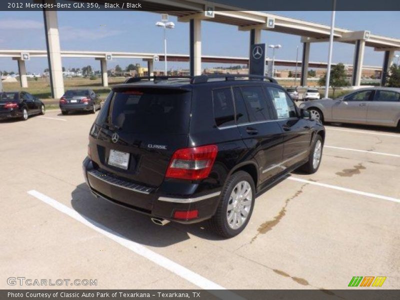 Black / Black 2012 Mercedes-Benz GLK 350