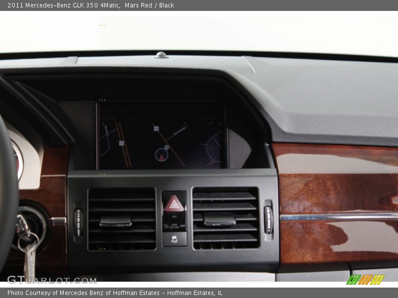 Mars Red / Black 2011 Mercedes-Benz GLK 350 4Matic