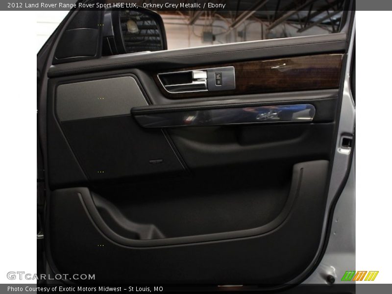 Orkney Grey Metallic / Ebony 2012 Land Rover Range Rover Sport HSE LUX