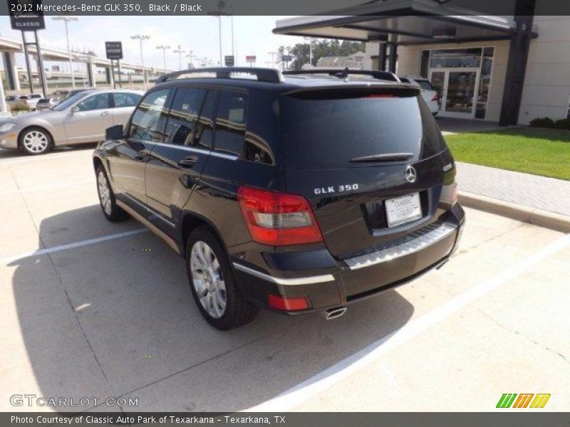 Black / Black 2012 Mercedes-Benz GLK 350