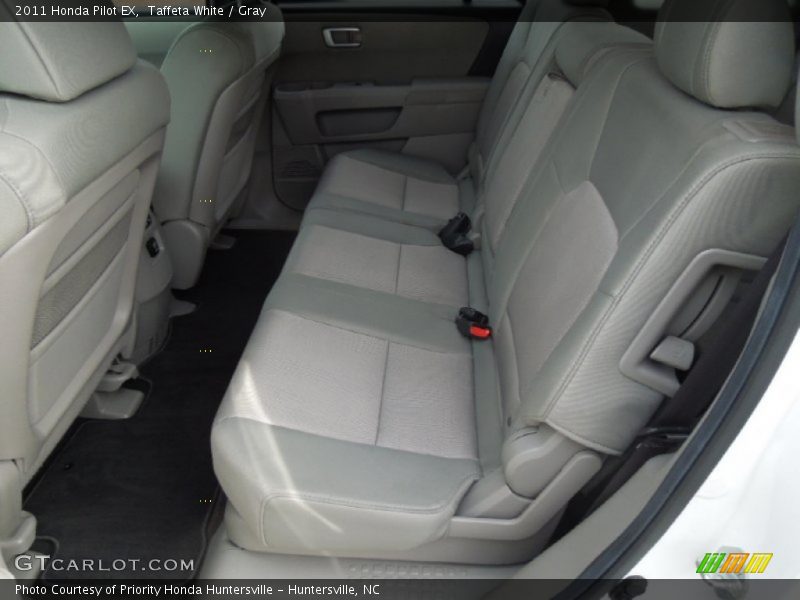 Taffeta White / Gray 2011 Honda Pilot EX