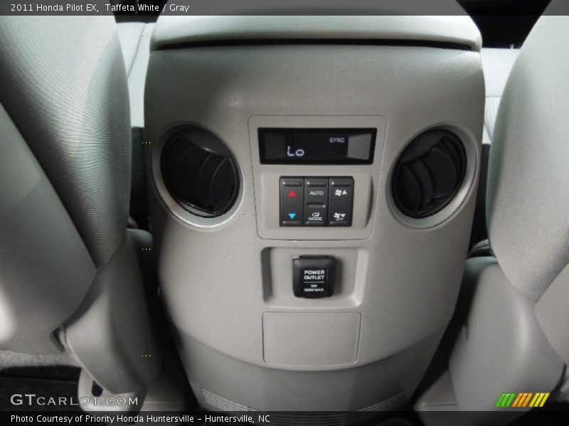 Taffeta White / Gray 2011 Honda Pilot EX