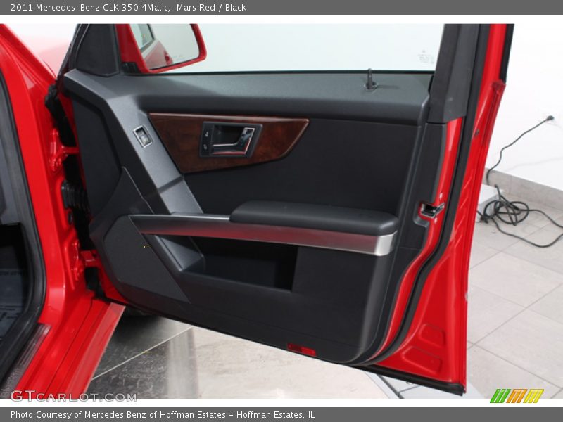 Mars Red / Black 2011 Mercedes-Benz GLK 350 4Matic
