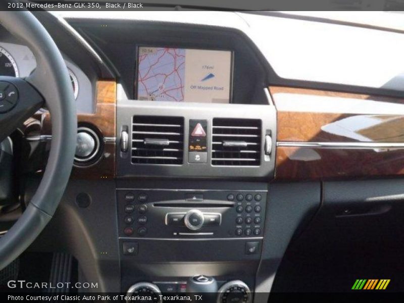 Black / Black 2012 Mercedes-Benz GLK 350