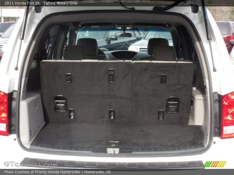 Taffeta White / Gray 2011 Honda Pilot EX