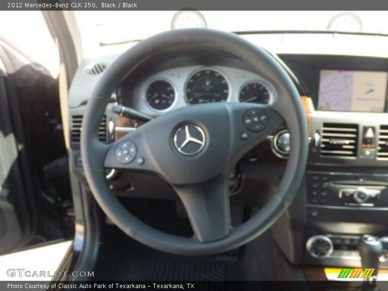Black / Black 2012 Mercedes-Benz GLK 350