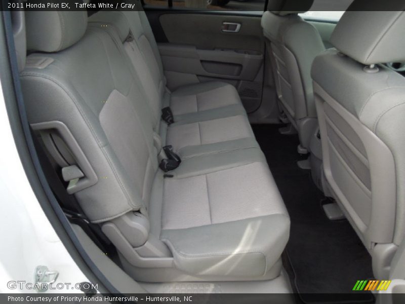 Taffeta White / Gray 2011 Honda Pilot EX