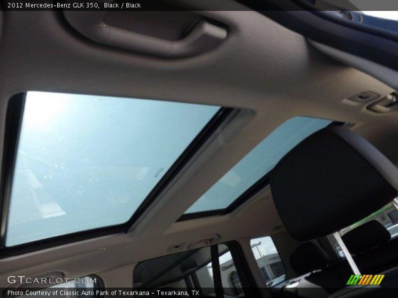 Black / Black 2012 Mercedes-Benz GLK 350