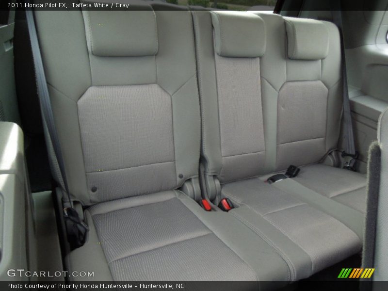 Taffeta White / Gray 2011 Honda Pilot EX